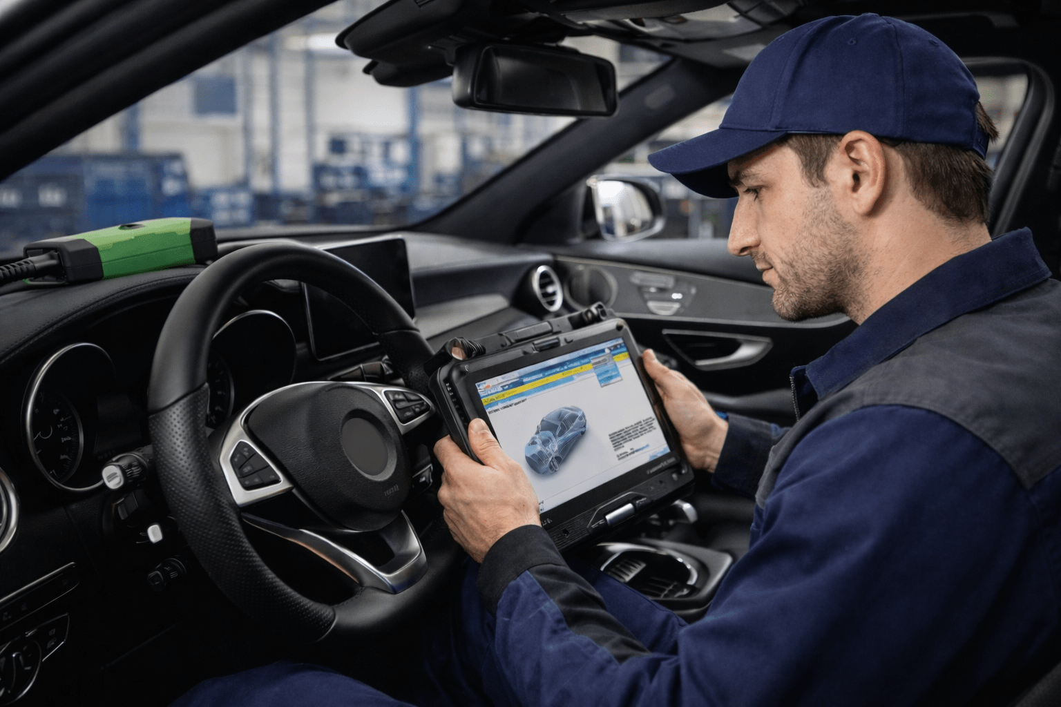 Moderne Fahrzeugdiagnose