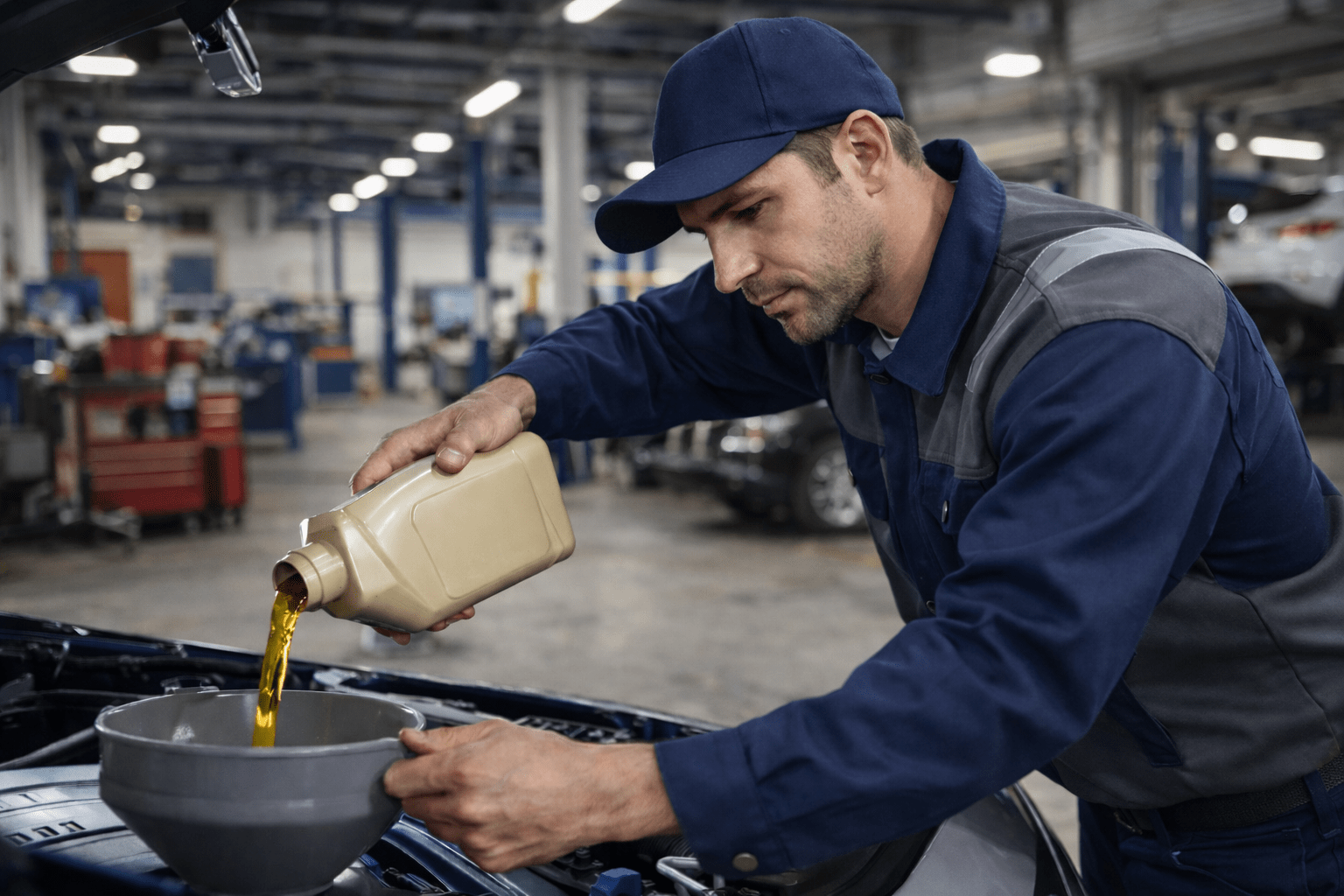 Ölwechsel und Filterservice